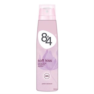8x4 Kadın Deodorant 150 ML Soft Kiss
