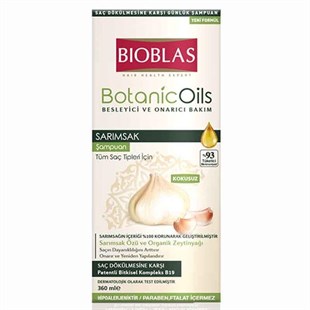 Bioblas Botanic Oils Şampuan 360 ML Sarımsak