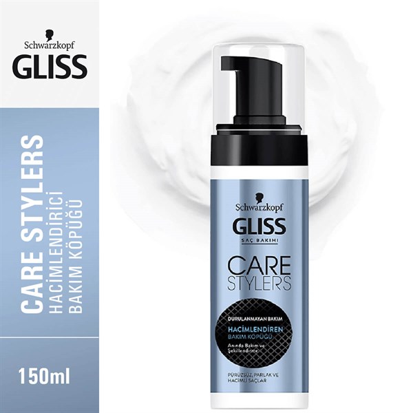 Gliss Care Stylers 150 ML Hacimlendiren Saç Bakım Köpüğü