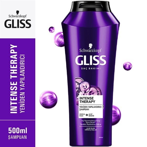 Gliss Intense Therapy Yeniden Yapılandırıcı Şampuan 500 ML