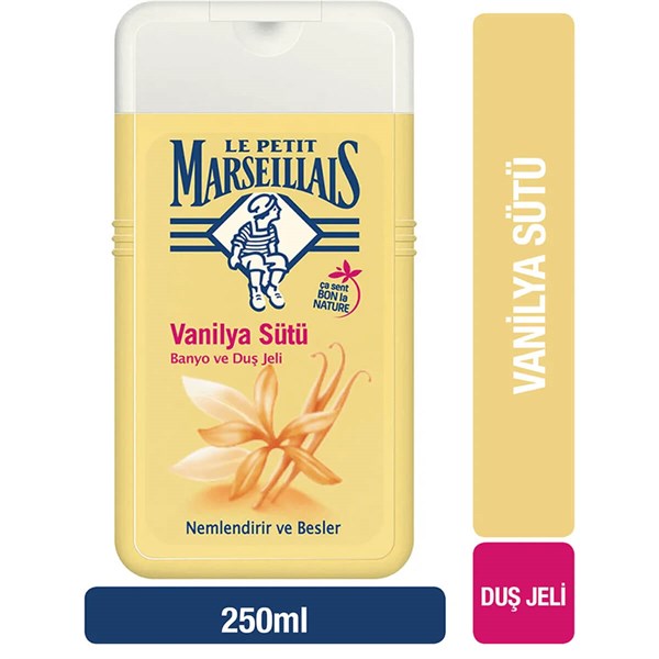 Le Petit Marseillais Duş Jeli 250 ML Vanilya Sütü