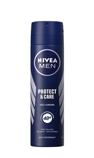 Nivea Men Deodorant 150 ML Erkek Protect & Care