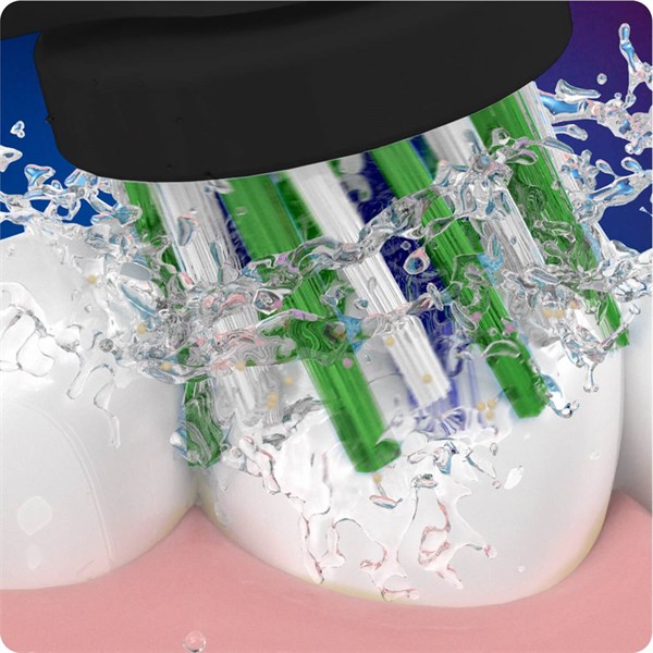 Oral-B Diş Fırçası Yedek Başlığı Cross Action Black Edition 2 li Clean Maximiser