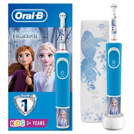 Oral-B Frozen Şarj Edilebilir Diş Fırçası Çocuk D100 Seyahat Kabı
