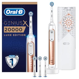 Oral-B Genius X 20000 Luxe Edition Rose Gold Şarj Edilebilir Diş Fırçası