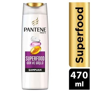 Pantene Super Food Şampuan 470 ML